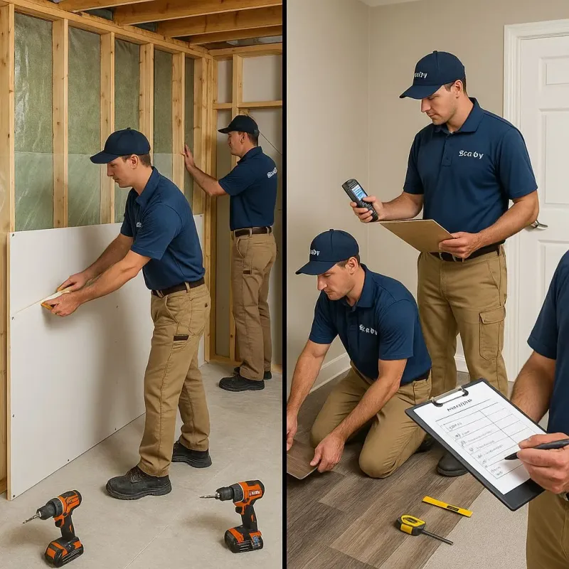 Repairs and Reconstruction process in Sheldon, ND