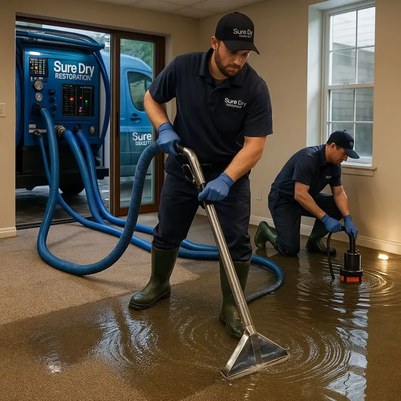 Water Extraction and Removal process in Sheldon, ND